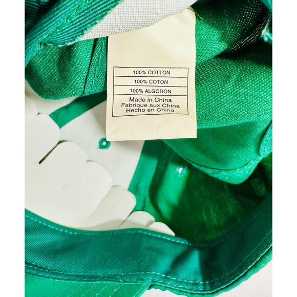 Mountain Dew Logo Green Adjustable Baseball Cap Cotton Unisex One Size Clean Sod - Picture 11 of 11